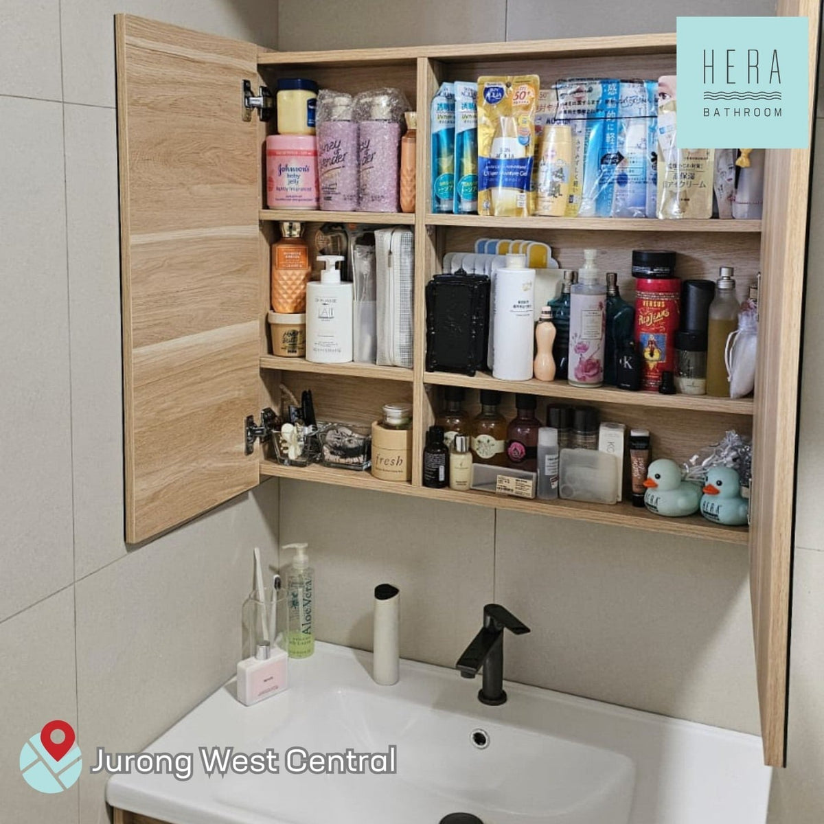Clever Bathroom Cabinet Storage Hacks for a Clutter-Free Space