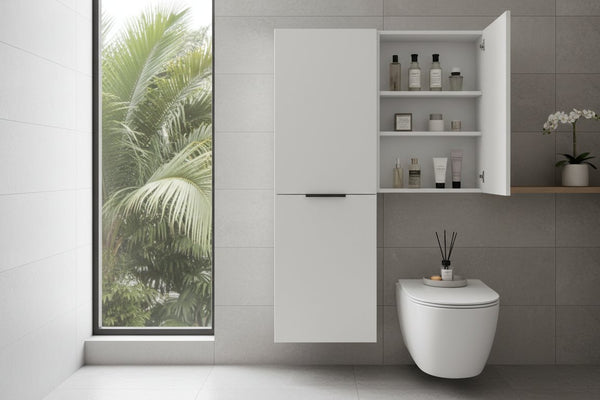 The Art of Vertical Serenity: Choosing the Perfect Over the Toilet Storage Cabinet