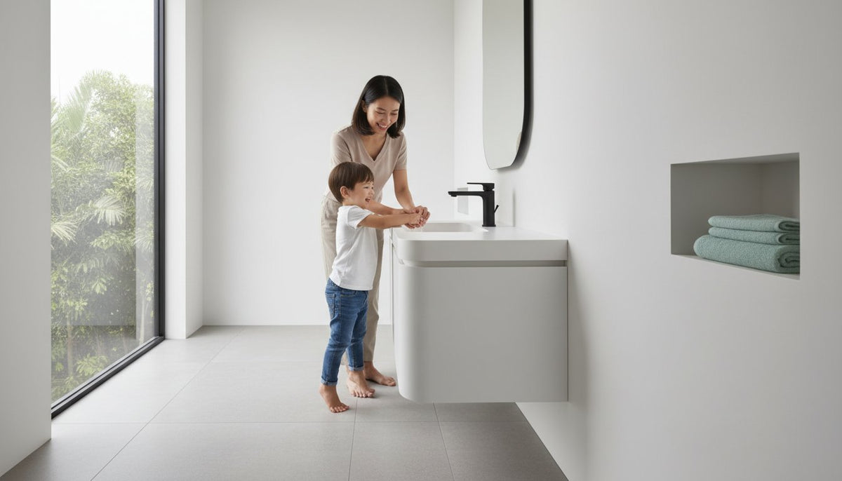 Child-Proof Bathroom Fittings: Creating a Safe, Elegant Sanctuary for Your Family