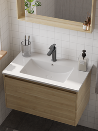 Single-lever Basin Mixer Tap 8101 Gun Metal
