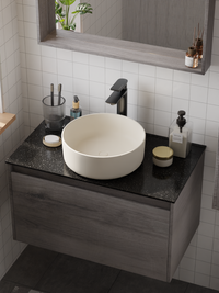 HERA Single-lever Basin Mixer Tap 8302 Matt Black