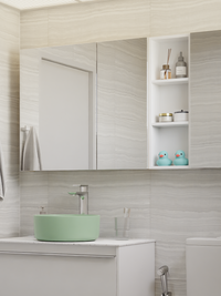 HERA 46 Vanity Cabinet Blanco