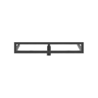 HERA 304SS Countertop Support Frame Matt Black 80CTF-MB - SaniQUO