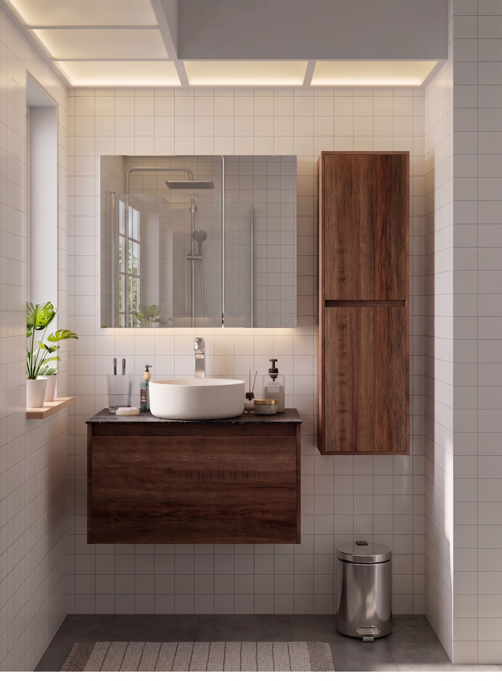 HERA Oakwood Vanity Cabinet